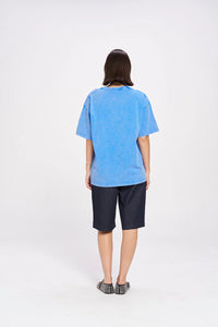 MERMAID LA SIRENE Oversized Shirt Blue