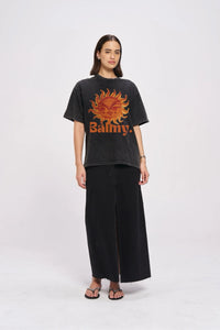 BALMY Oversized Shirt Black