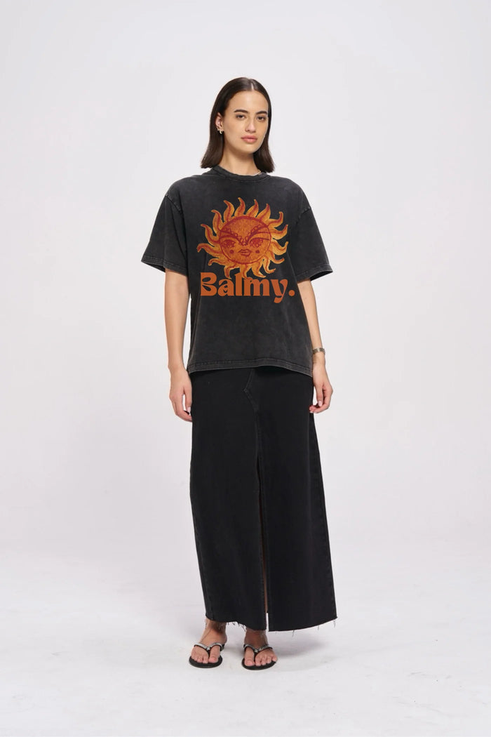 BALMY Oversized Shirt Black