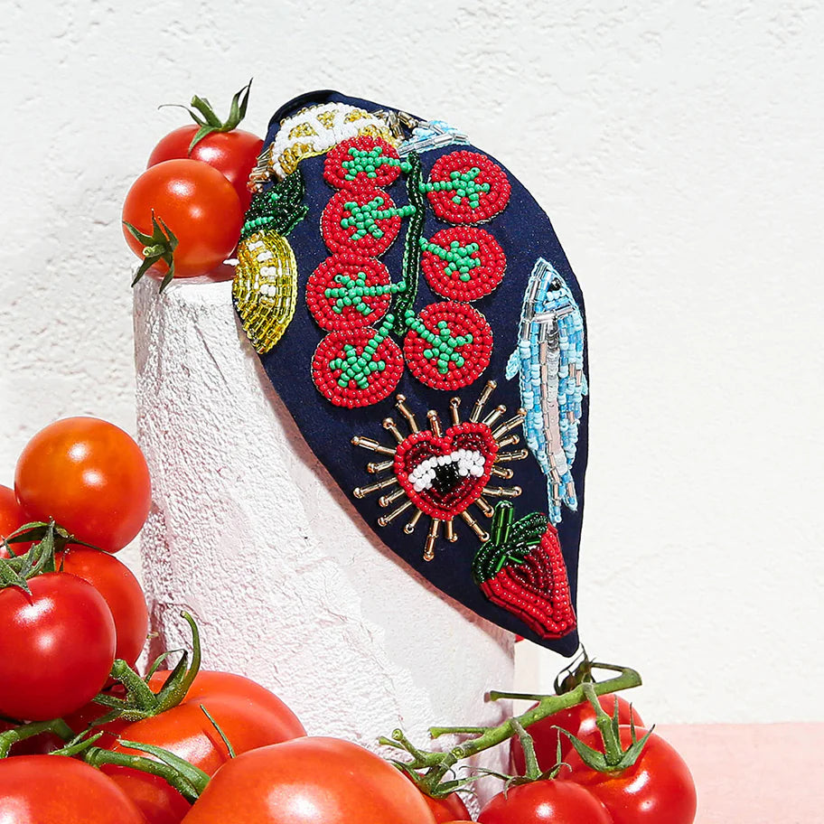 Beaded Headband Pomodora