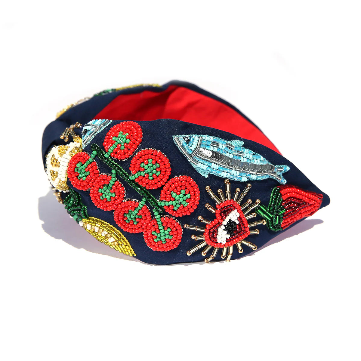 Beaded Headband Pomodora