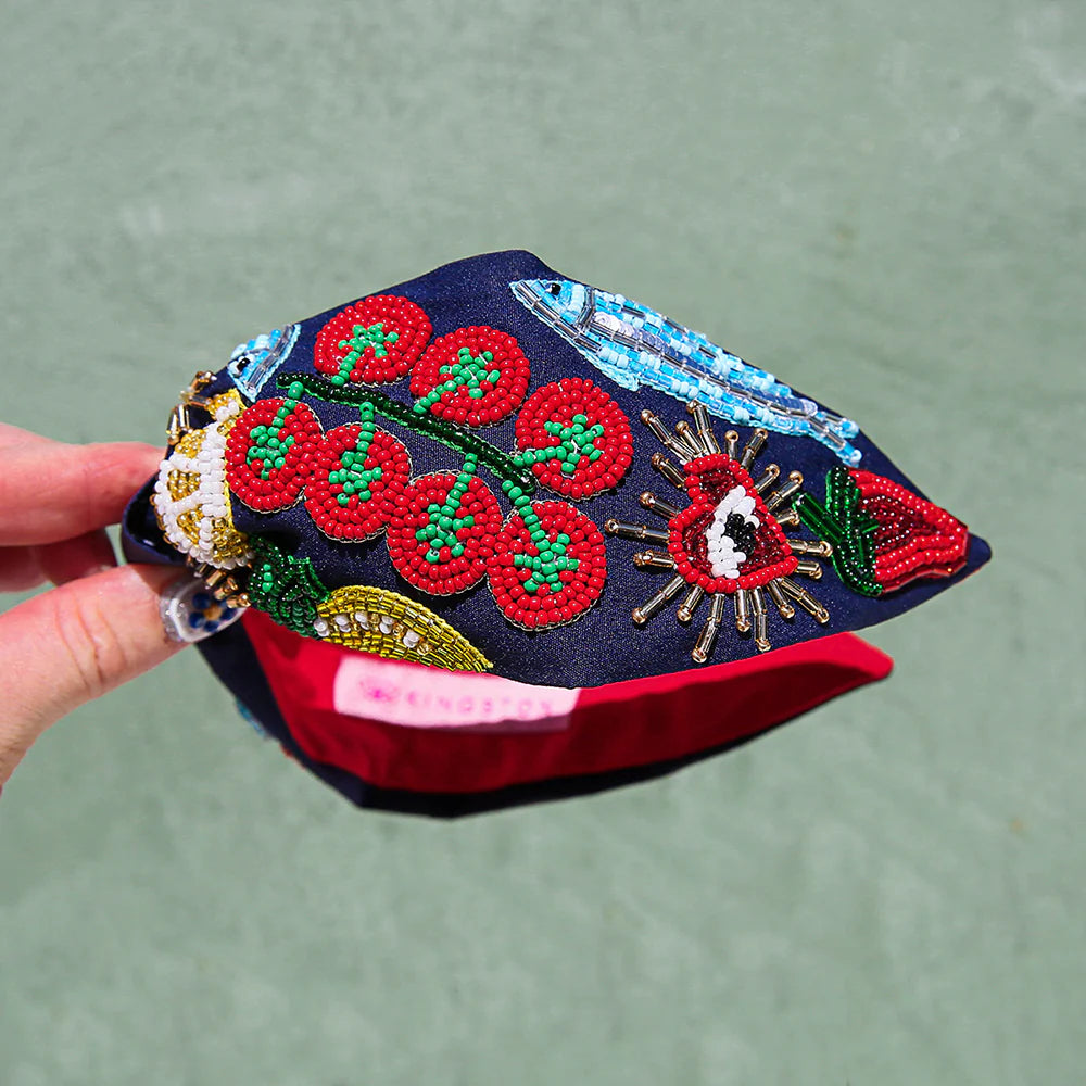 Beaded Headband Pomodora