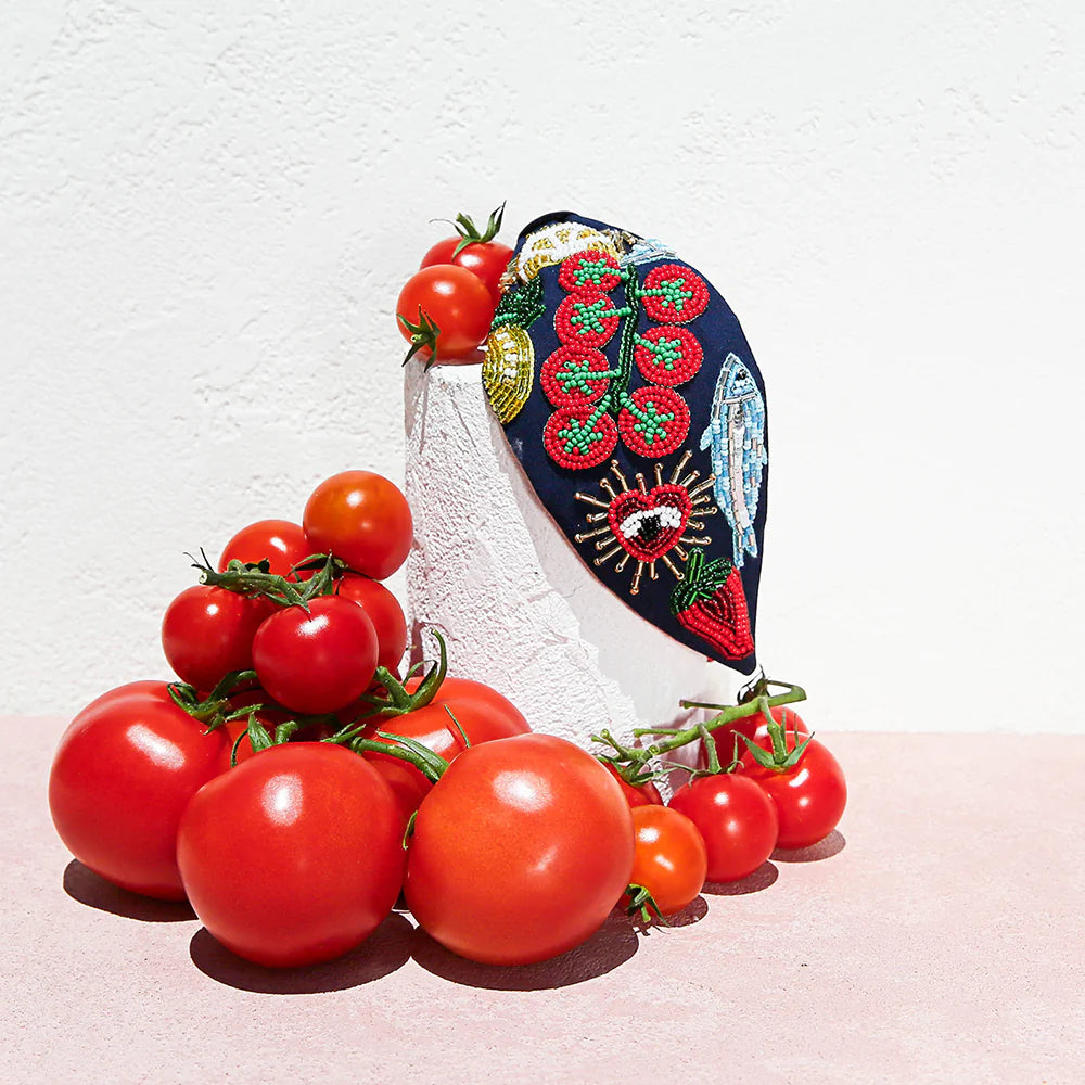 Beaded Headband Pomodora