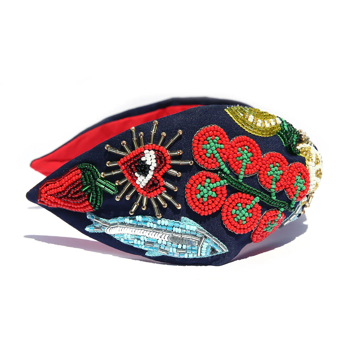 Beaded Headband Pomodora