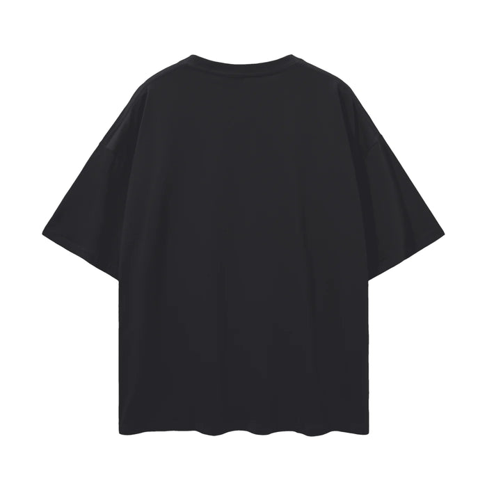 BE GOOD TO YOUR MOTHER Oversized Shirt Black