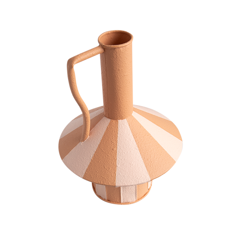 Penelope Funnel Vase with Handle