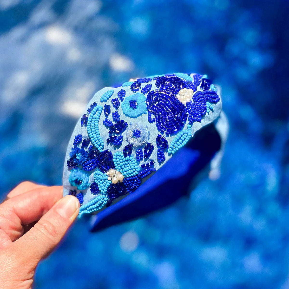 Beaded Headband Santorini