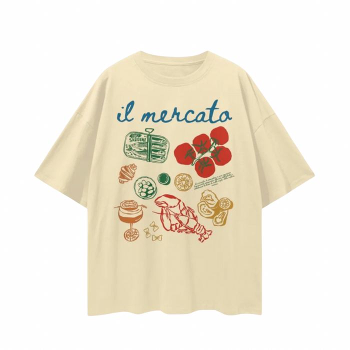 Il Mercato Oversized Shirt Buttermilk