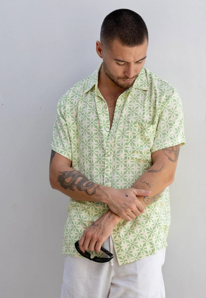 Men’s Shirt Sundae Rae Green