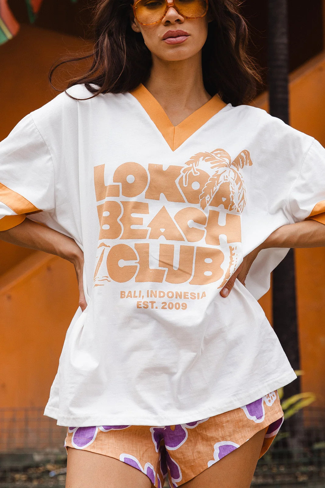 Beach Club Tee Butterscotch