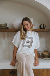 Solmaze Oversized Hemp Tee