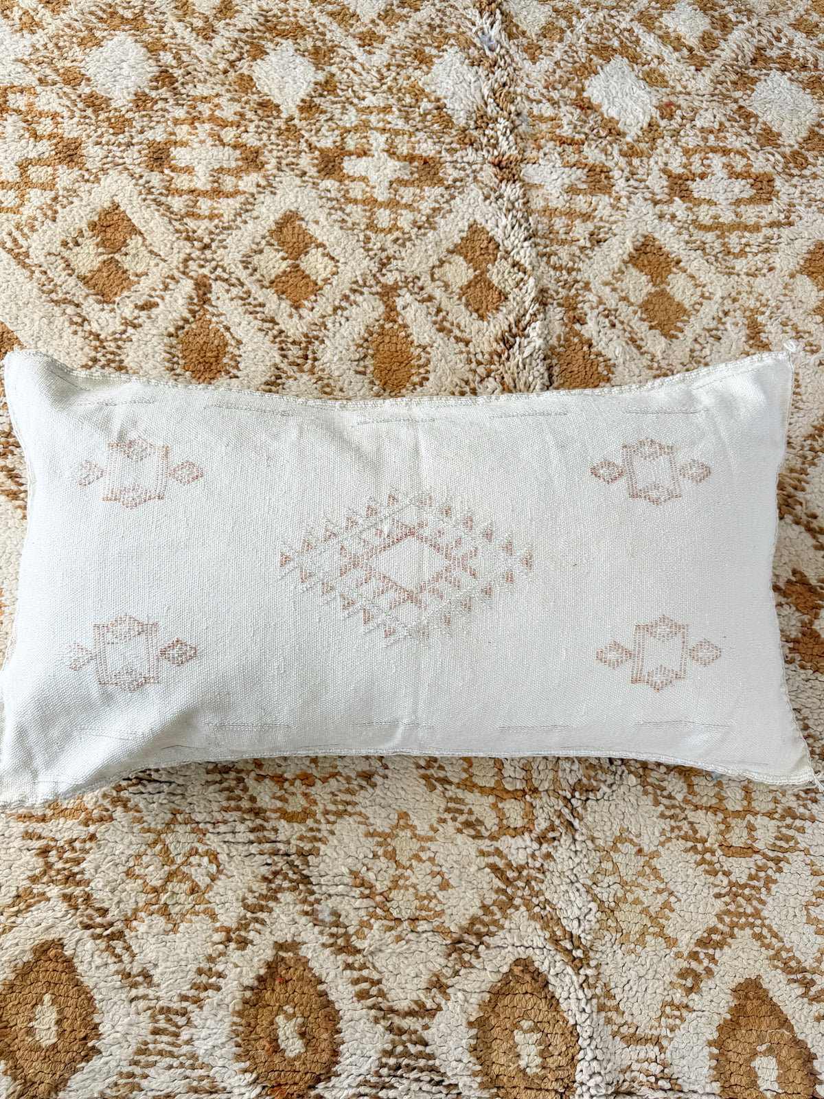 Cactus Silk Large Lumbar Cushion LL57