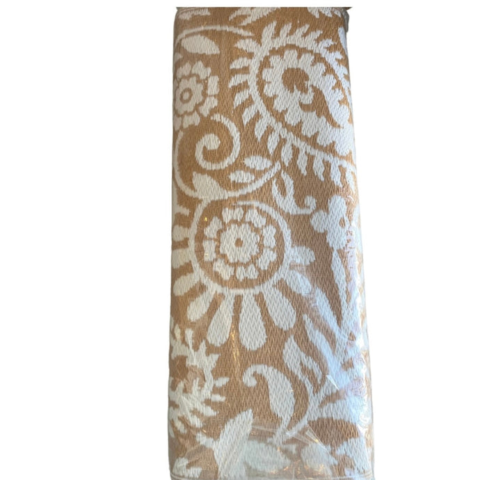 Recycled Outdoor Mat 9 Paisley Small 1.8 x 1.8