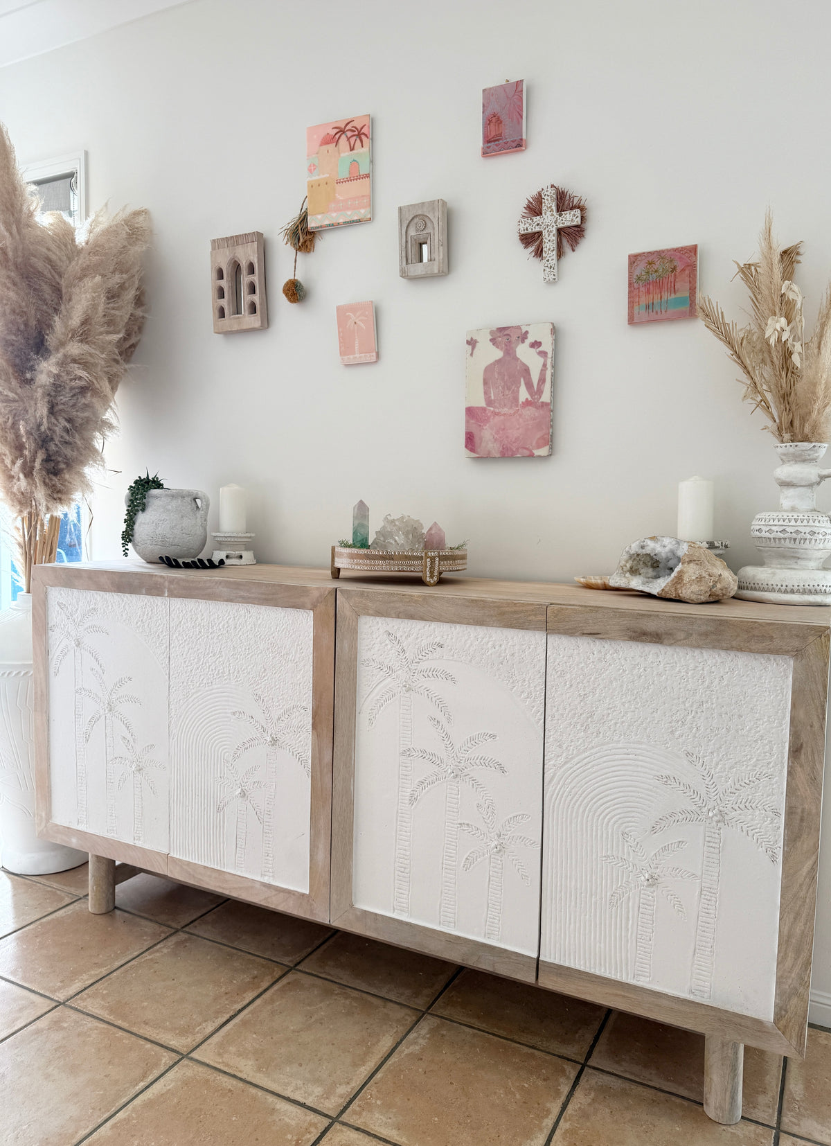 Sideboard Xlarge Summer Palms