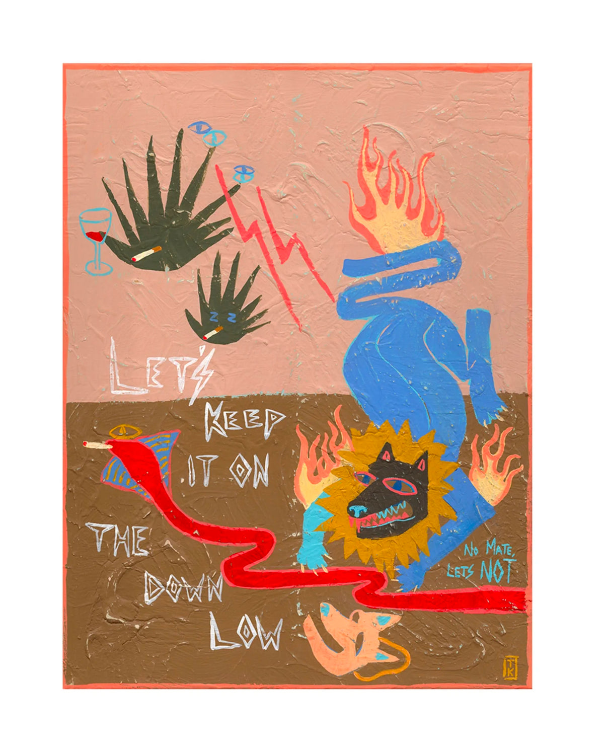 Tahnee Kelland Print A3 - Enough