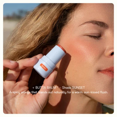 BUTTA BALM™ Mineral Lip & Cheek Balm SPF 50+ SUNSET