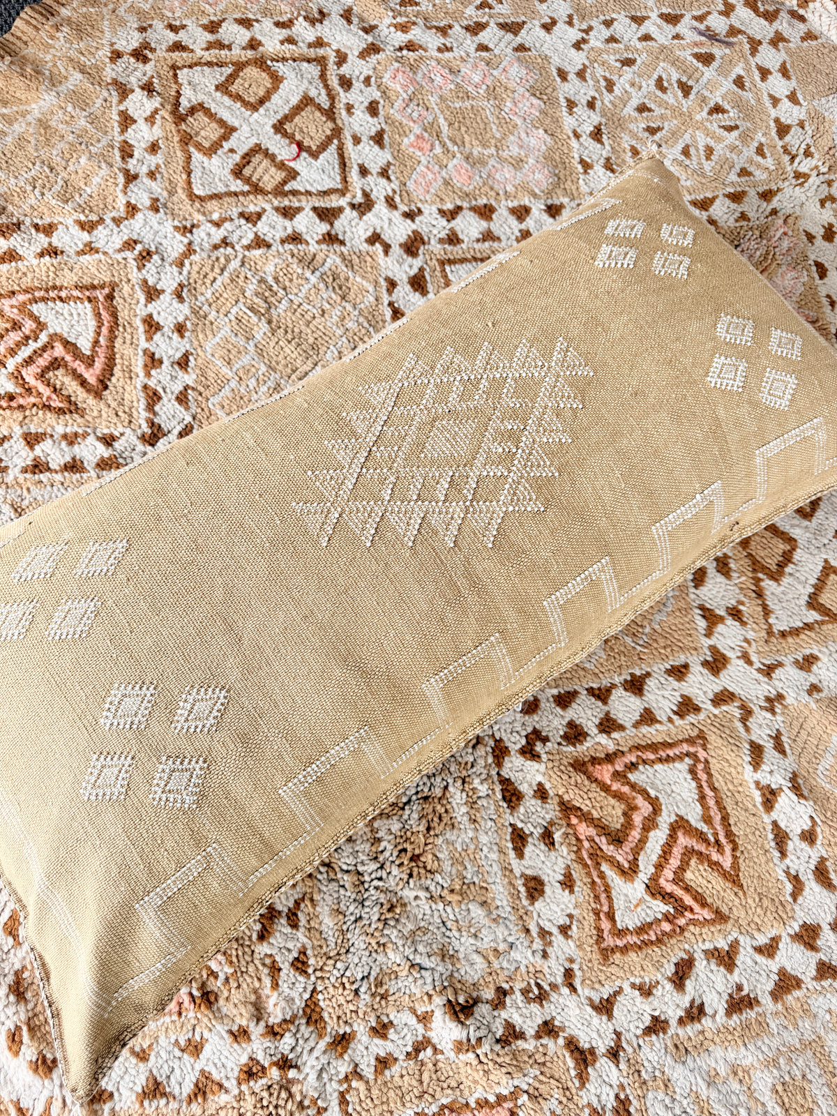 Cactus Silk Large Lumbar Cushion LL21 *Seconds*