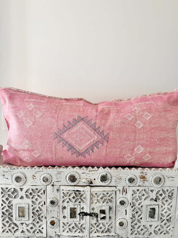 Cactus Silk Large Lumbar Cushion LL48