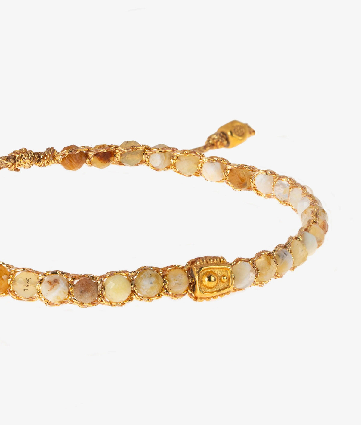 Mexican Opal Crystal Bracelet | Gold: 18K Gold