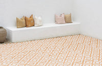 Recycled Outdoor Mat 27 Ziggy ~ Large 2.8 x 2.8