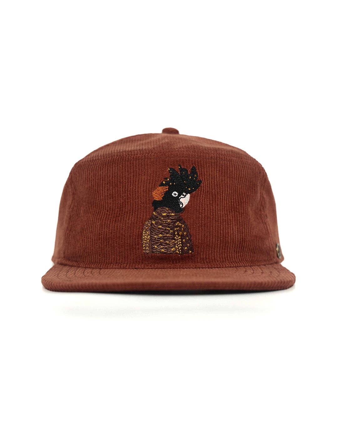 The Stash Cap Corduroy Cockatoo Brown