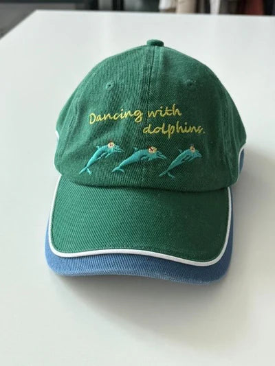 Dancing With Dolphins Cap
