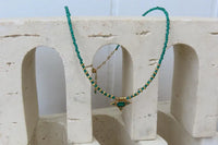 Green Onyx Talisman Necklace