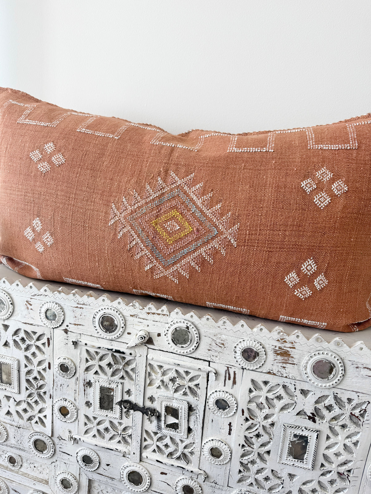 Cactus Silk Large Lumbar Cushion LL44