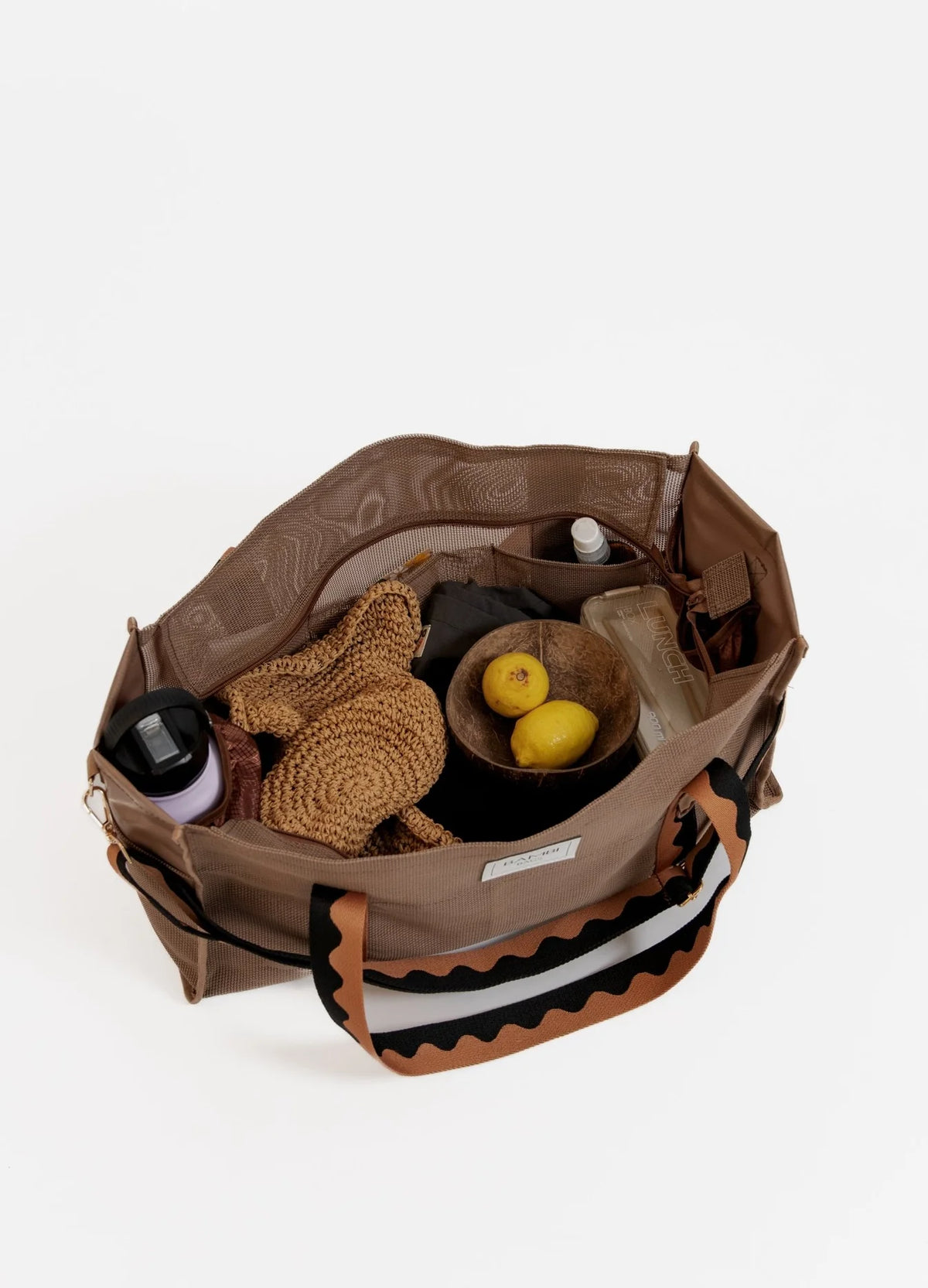 The Bambi Mesh Bag in Espresso