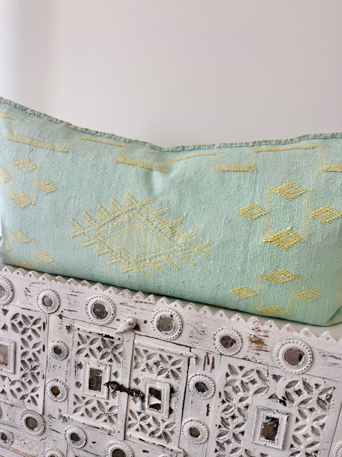 Cactus Silk Large Lumbar Cushion LL42