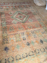Moroccan Vintage Rug "Soul” 343 x 210