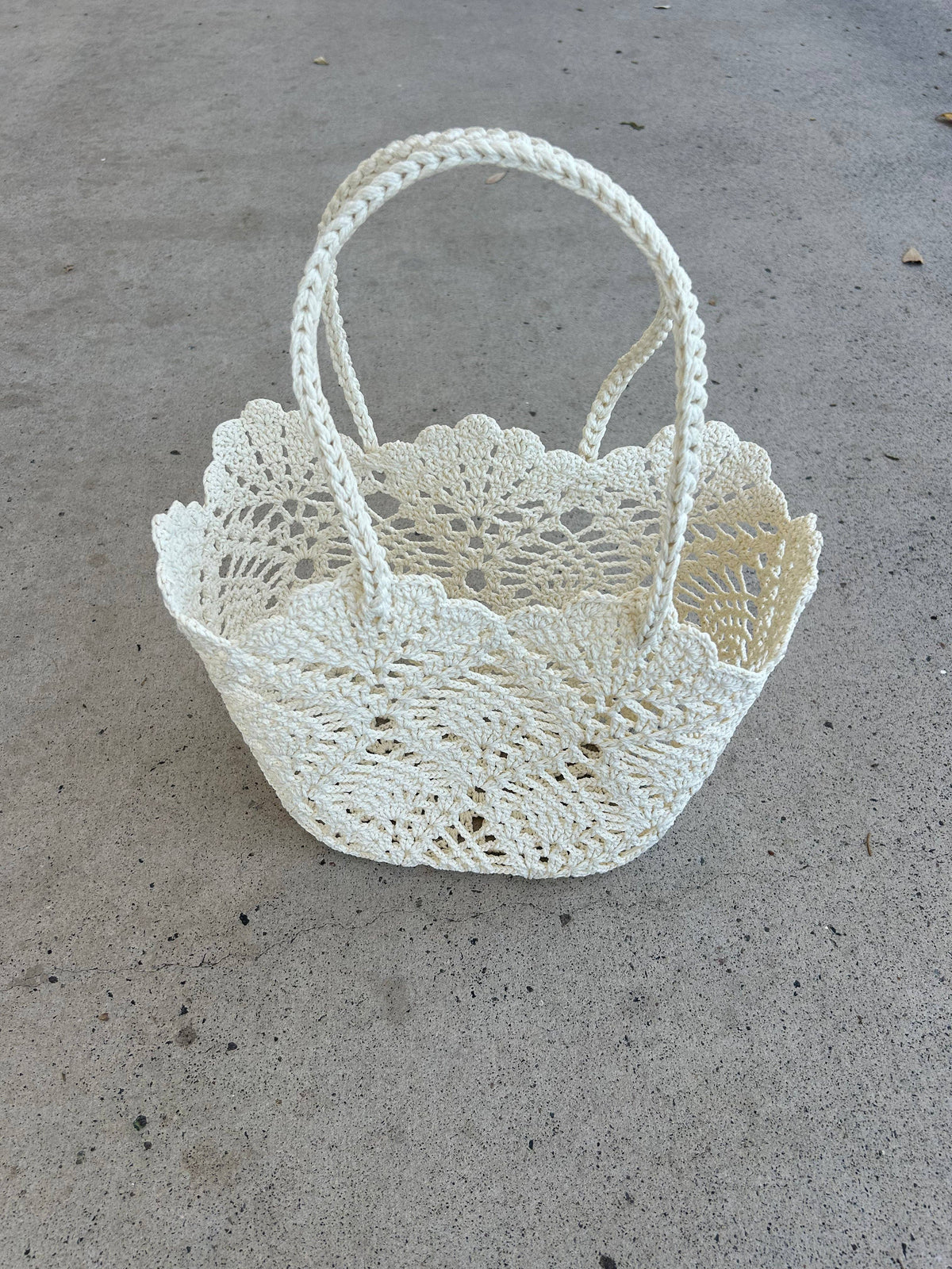 Mar Crochet Market Tote