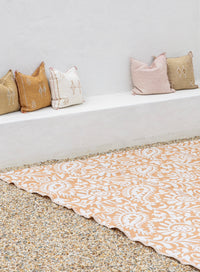 Recycled Outdoor Mat 9 Paisley Small 1.8 x 1.8