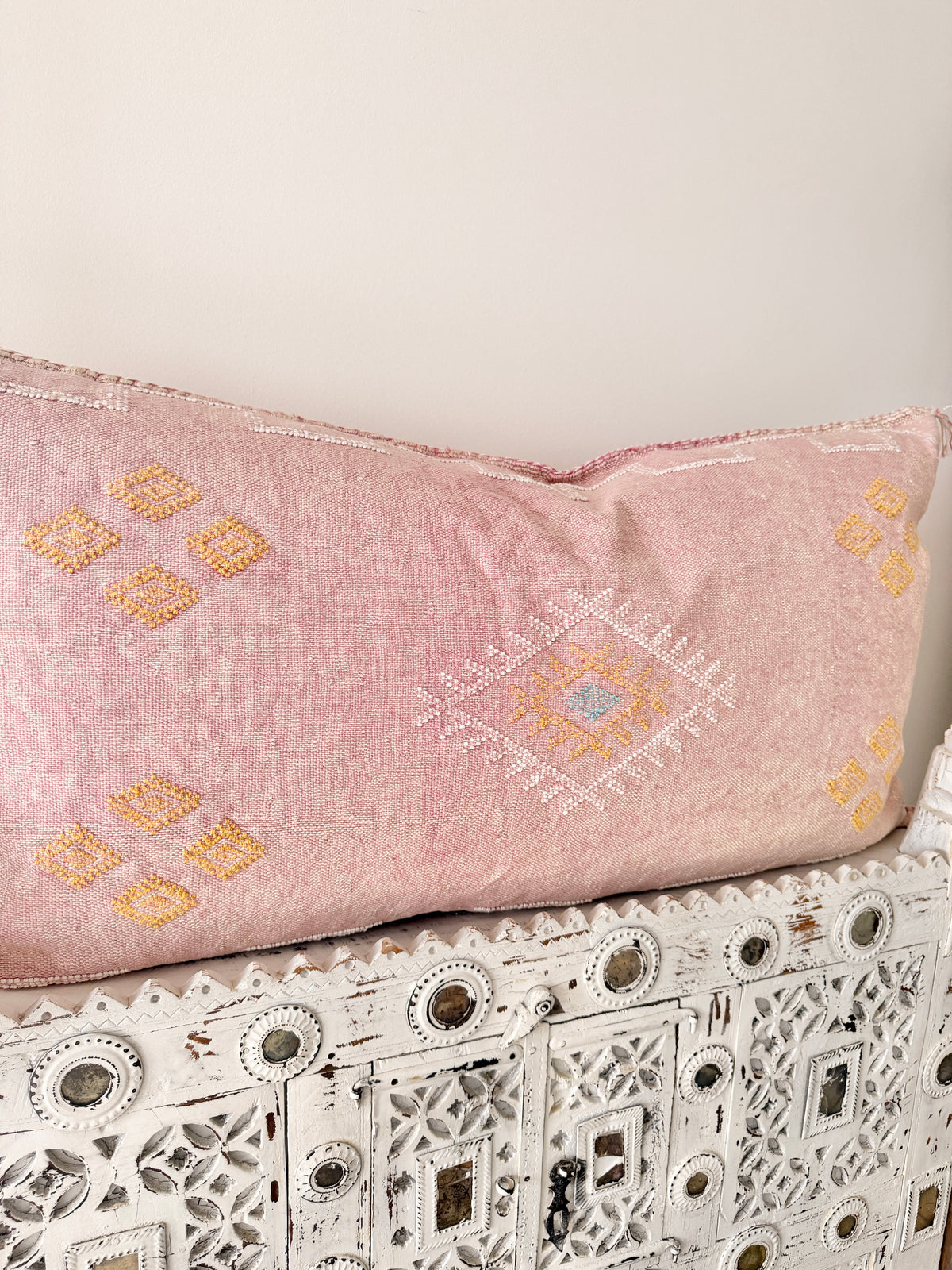 Cactus Silk Large Lumbar Cushion LL16