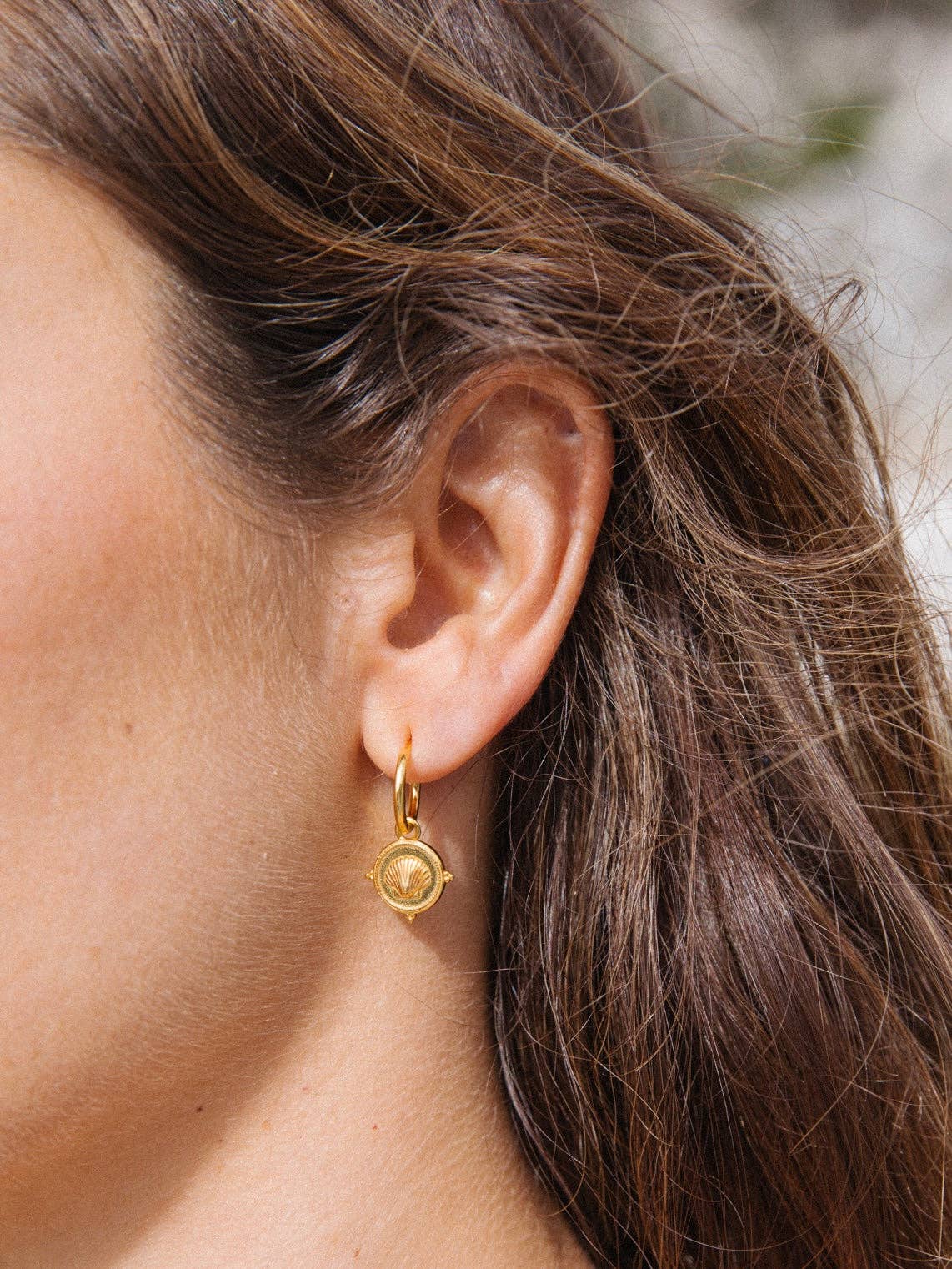 Isola Sea Earrings in 18k Gold Vermeil