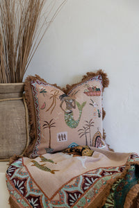 Sea Song Mermaid Cushion Cover