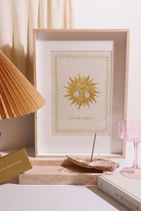 Brigitte May You Are Golden Print A3