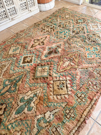 Moroccan Vintage Rug “Iskra” 324 x 180