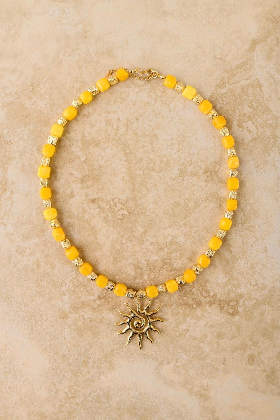 Liora Golden Citrine Necklace