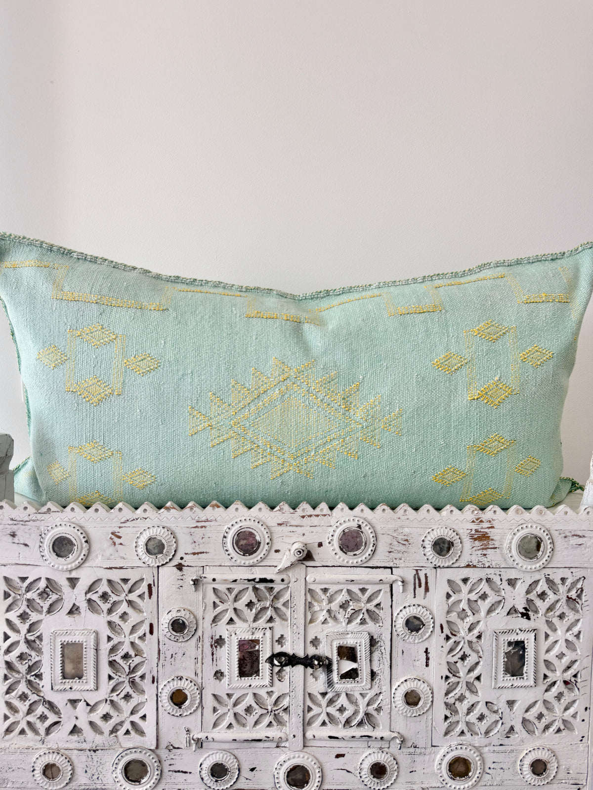 Cactus Silk Large Lumbar Cushion LL42