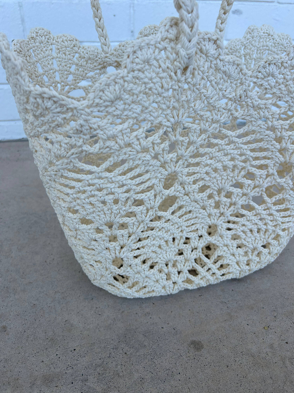 Mar Crochet Market Tote