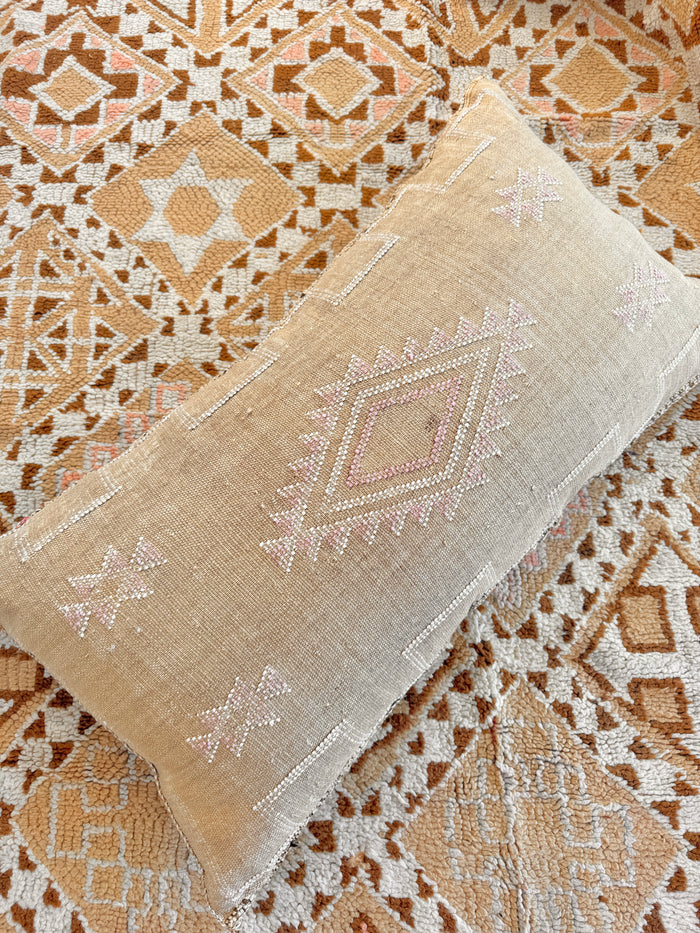 Cactus Silk Large Lumbar Cushion LL33