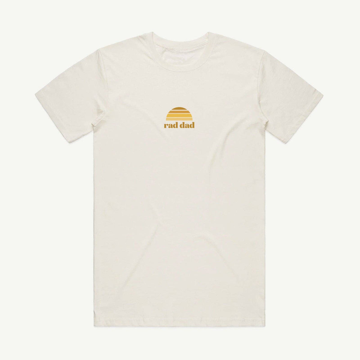 Rad Dad Classic Tee Organic Cotton - Natural: Large