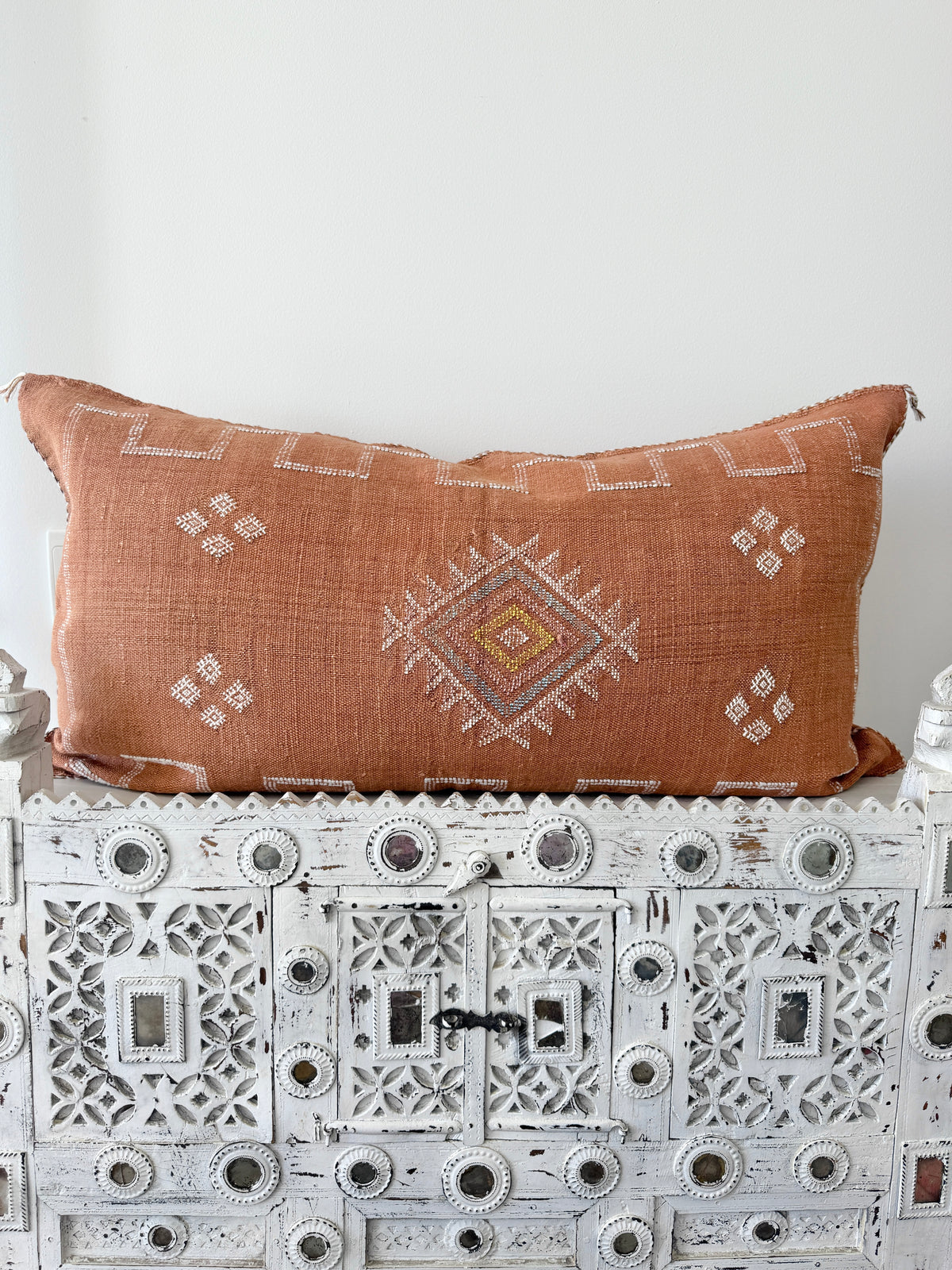 Cactus Silk Large Lumbar Cushion LL44