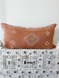 Cactus Silk Large Lumbar Cushion LL44