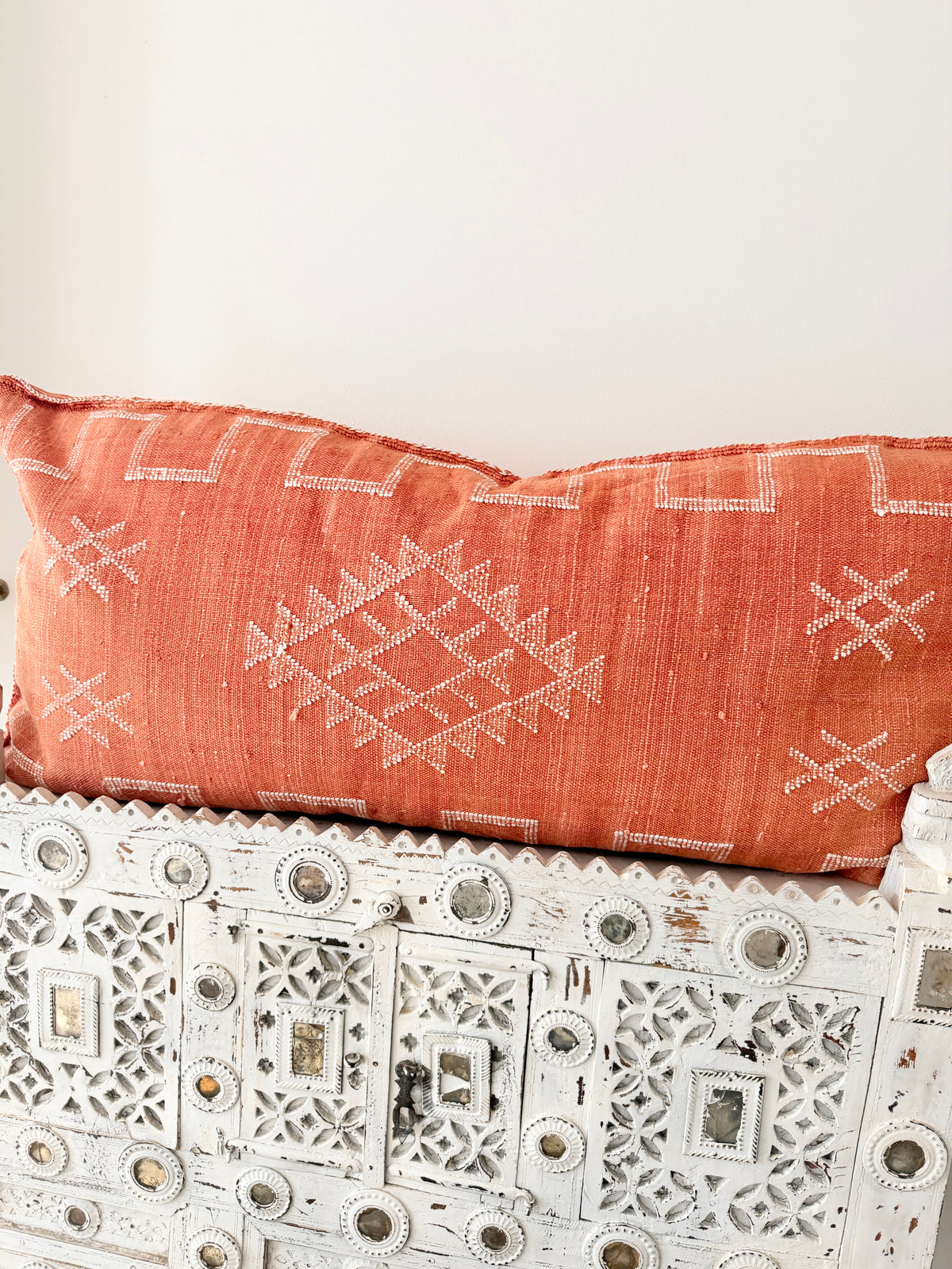 Cactus Silk Large Lumbar Cushion LL23