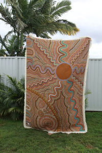Indigenous Throw Sun Codes By Natalie Jade