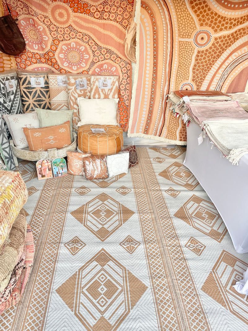 Recycled Outdoor Mat 2 Lorenzo XLarge - 4.5 x 3 m
