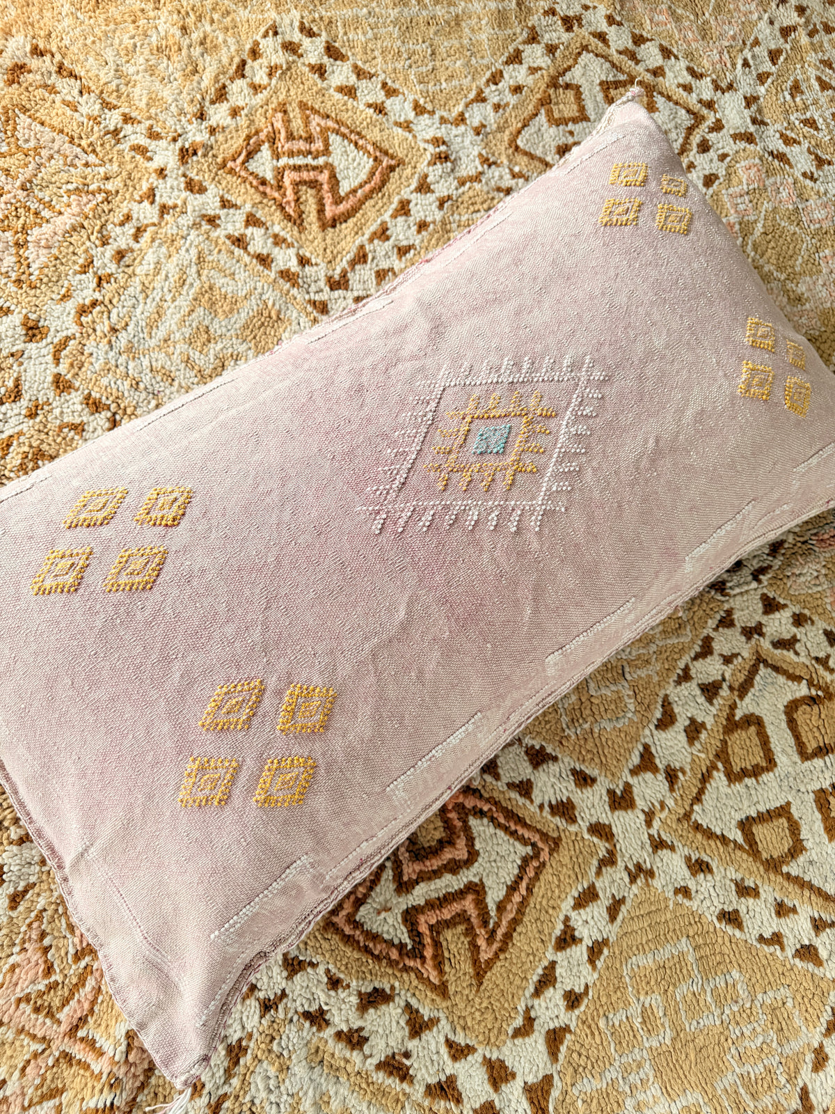 Cactus Silk Large Lumbar Cushion LL16