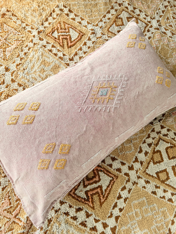 Cactus Silk Large Lumbar Cushion LL16